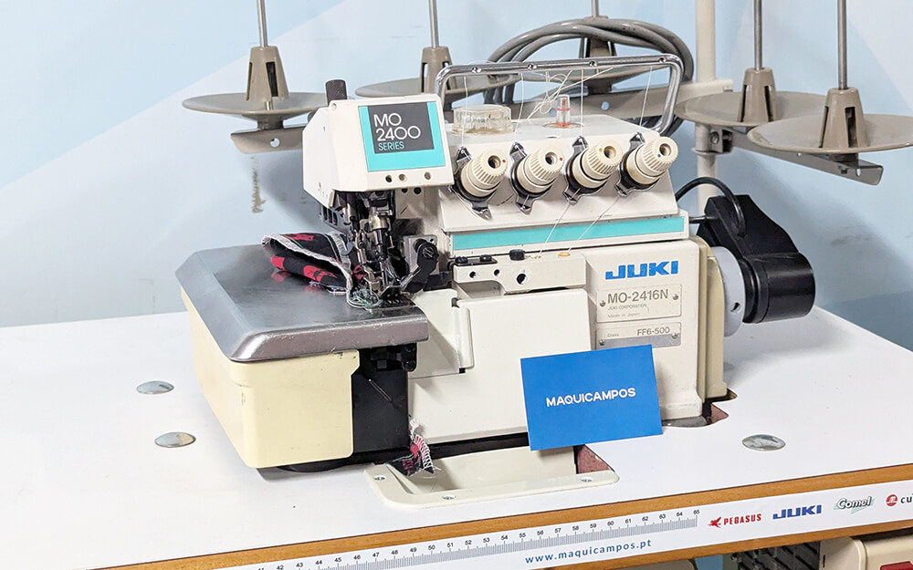 Juki MO-2416N M&aacute;quina de Coser Remalladora (2 Agujas)