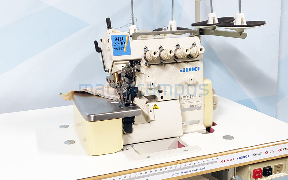 Juki MO-3714 Máquina de Costura Corte e Cose (2 Agulhas)