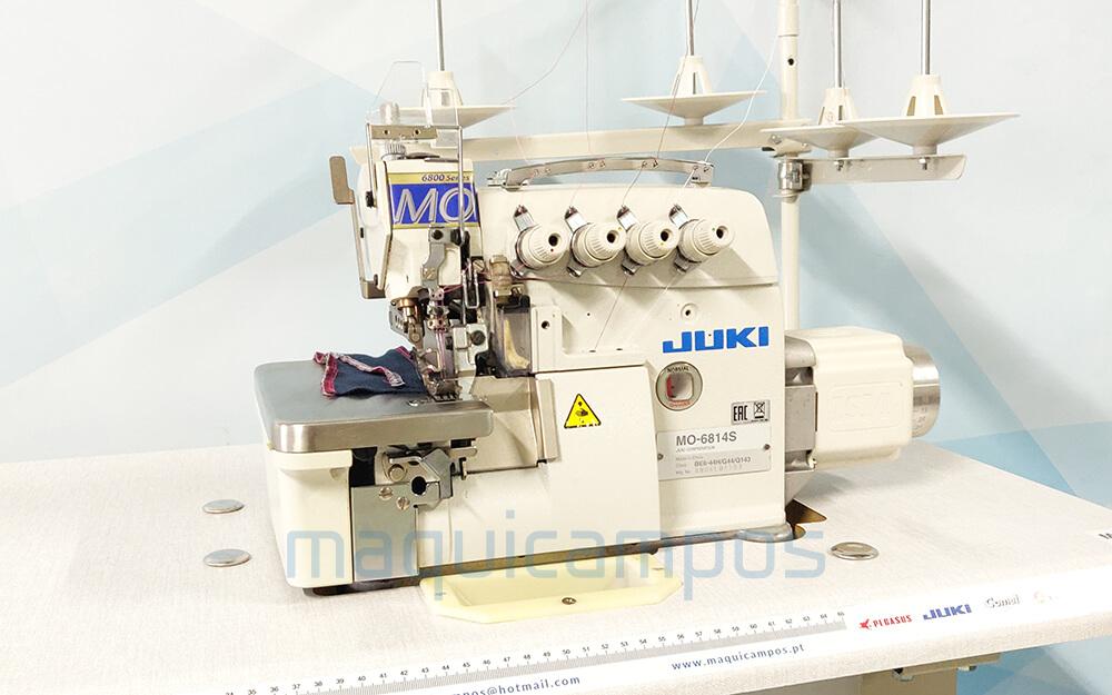 Juki MO-6814S Máquina de Costura Corte e Cose (2 Agulhas)