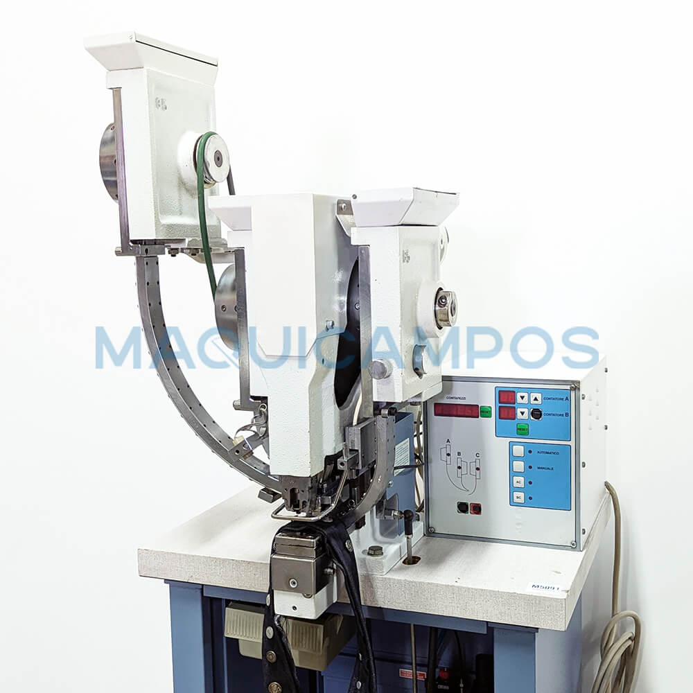 Pessani MP/93BJ2 Button Attaching Machine in Jeans (14mm and 17mm)