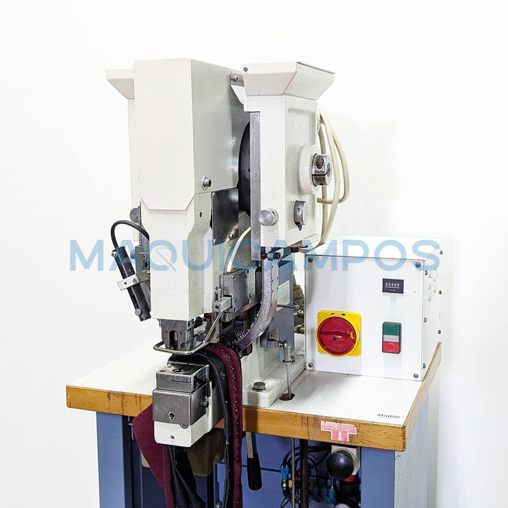 Pessani MP85/AES Button Attaching Machine in Jeans (10mm)