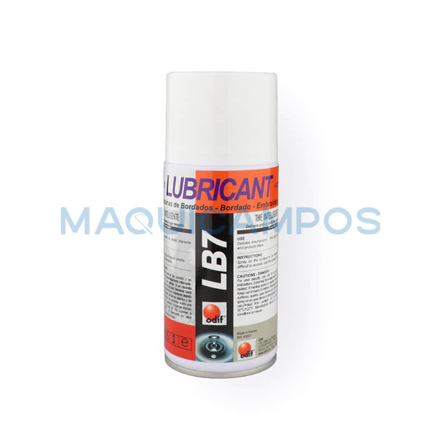 Odif LB7 Óleo Lubrificante Spray Lançadeiras + Viscosidade 300ml