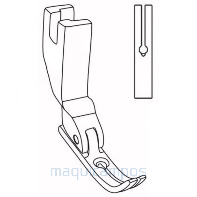 P363V Zipper Presser Foot Lockstitch
