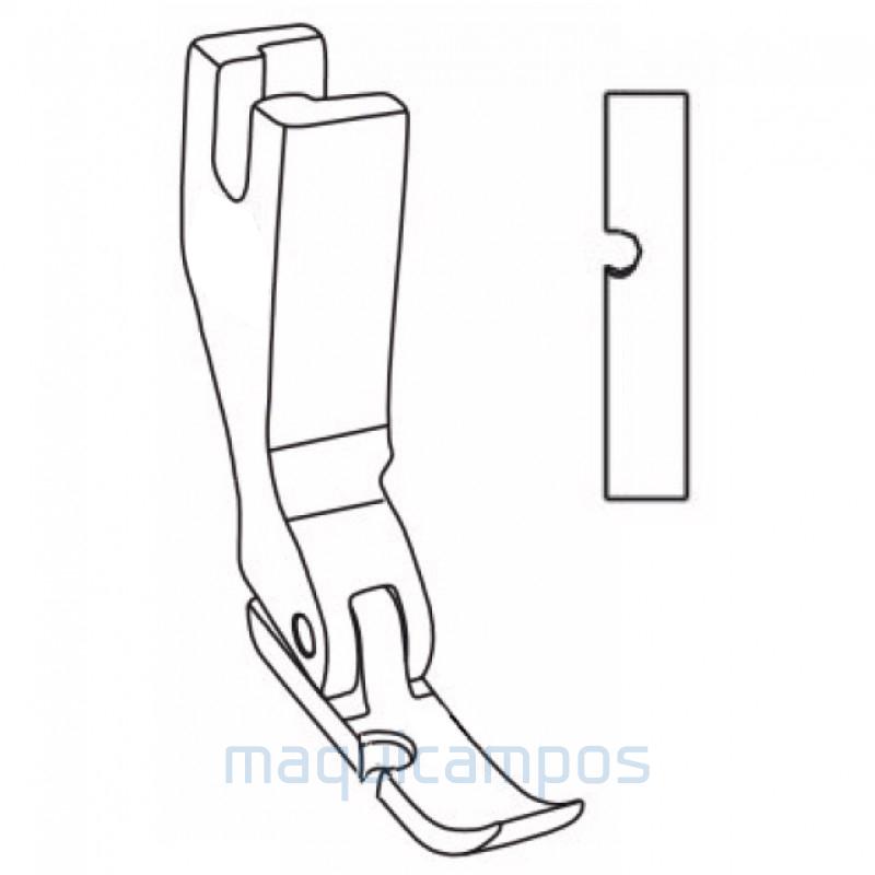 P36LN Left Narrow Cording Zipper Foot Lockstitch