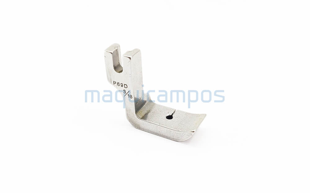P69D 3/16'' 4.8mm Double Piping Foot Lockstitch