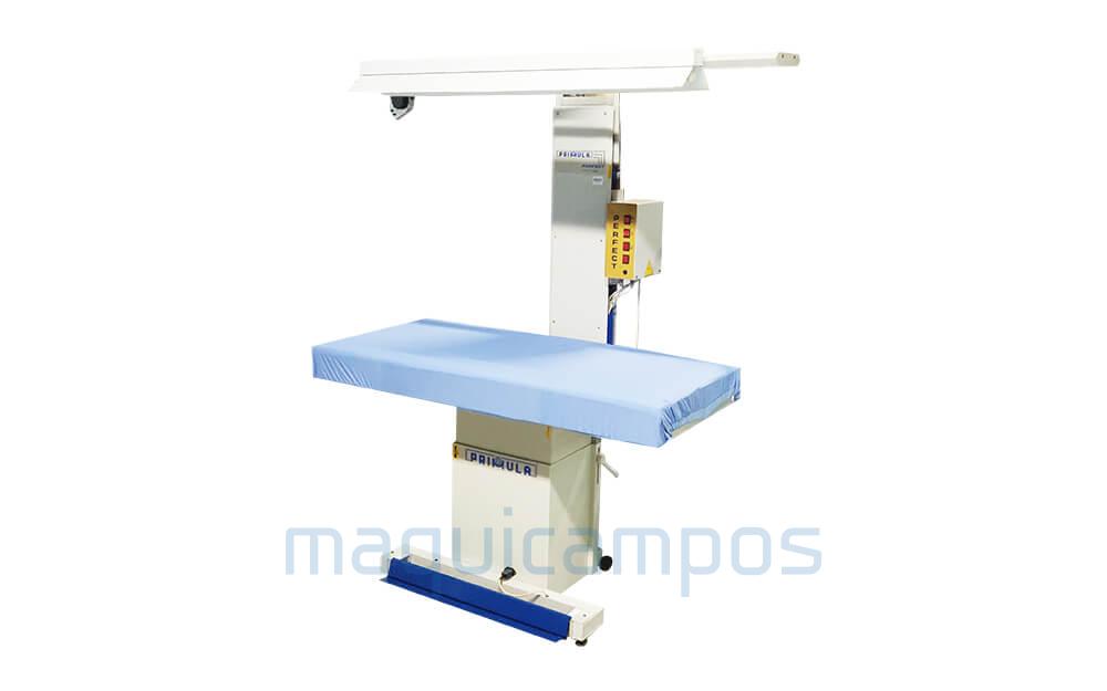 Primula Perfect Rectangular Ironing Table with Suction, Iron Suspension and Lighting