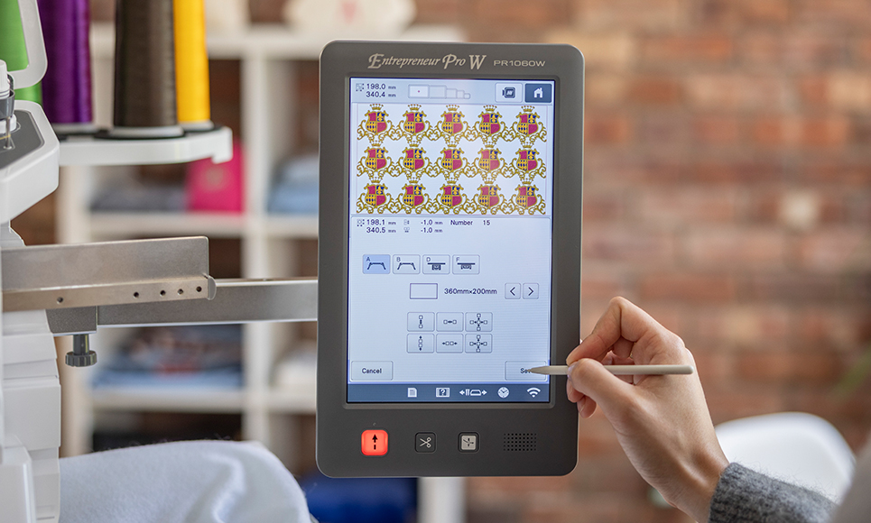 Brother PR-1060W Embroidery Sewing Machine