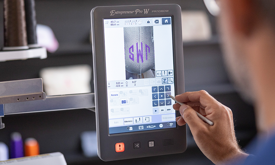 Brother PR-1060W Embroidery Sewing Machine