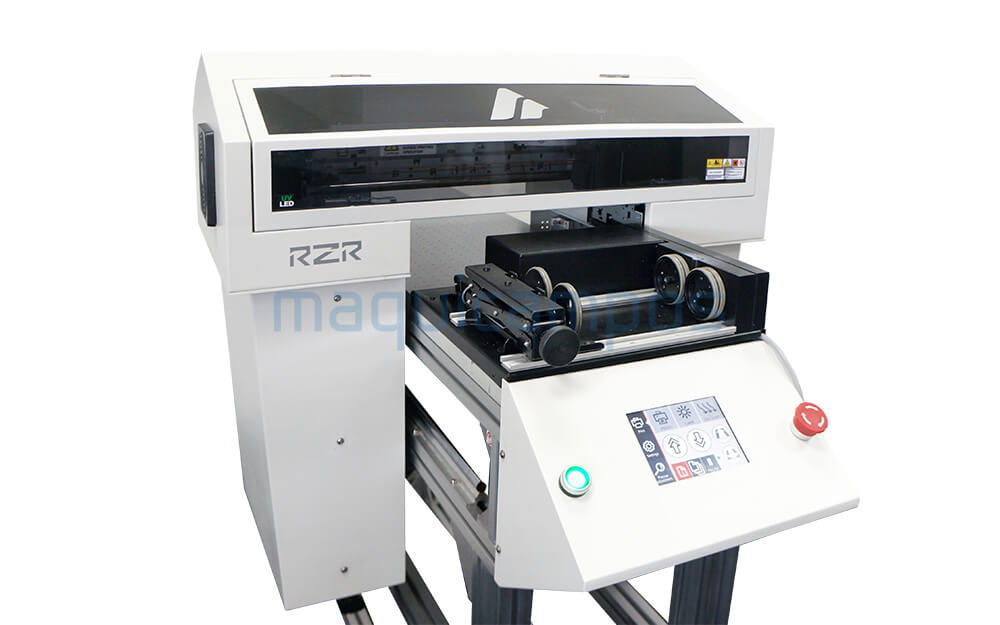 Azon RAZOR HALE Impressora Ultravioleta com Adaptador ROTAX Pequeno Formato