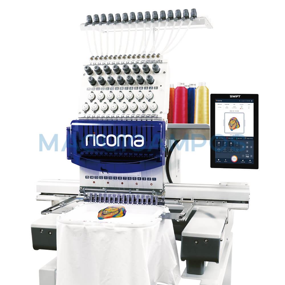 Ricoma RCM-1201TC-10S Industrial Embroidery Machine (12 Needles)
