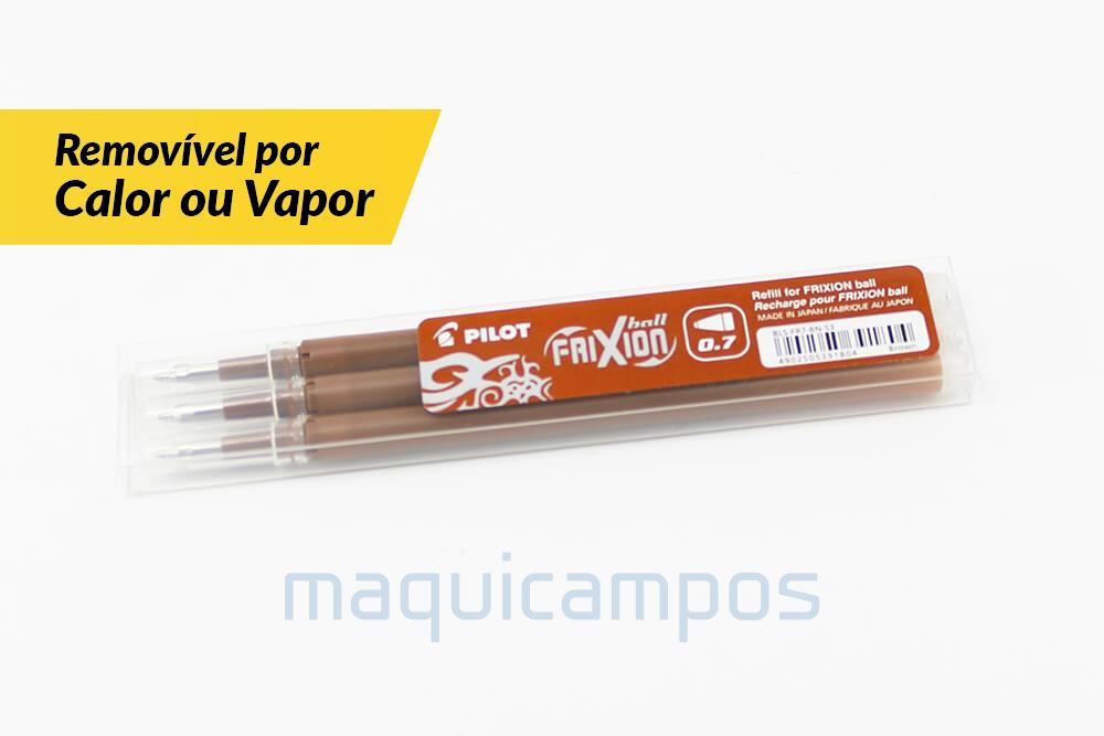 Pilot Frixion Ball Refill (x3) Brown Color