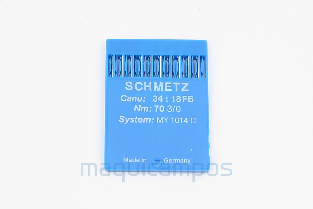 Flat-Lock Needles MY 1014 C R Nm 70 / 10 (BX 10)
