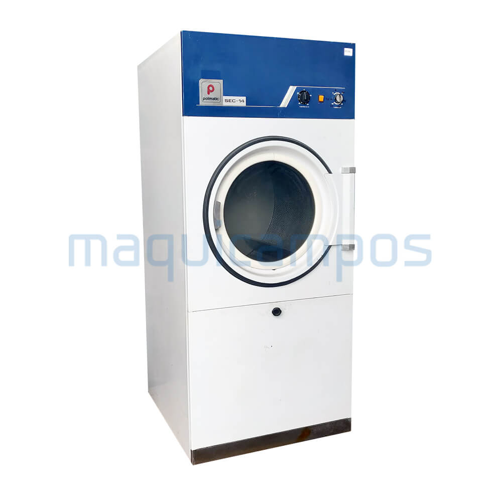 Polimatic SEC14 Máquina de Secar Industrial 14Kg