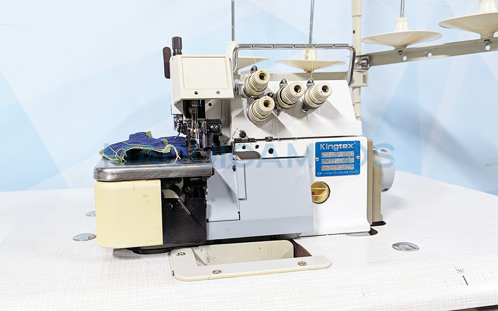 Kingtex SH-6004 Máquina de Coser Overlock (2 Agujas)