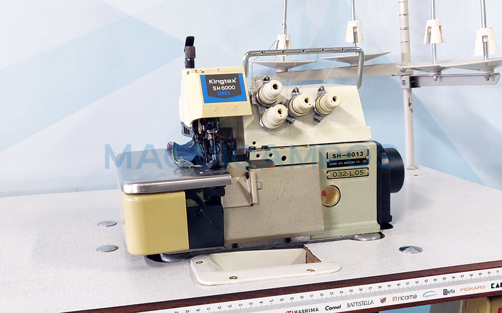 Kingtex SH-6013 M&aacute;quina de Coser Overlock (2 Agujas)
