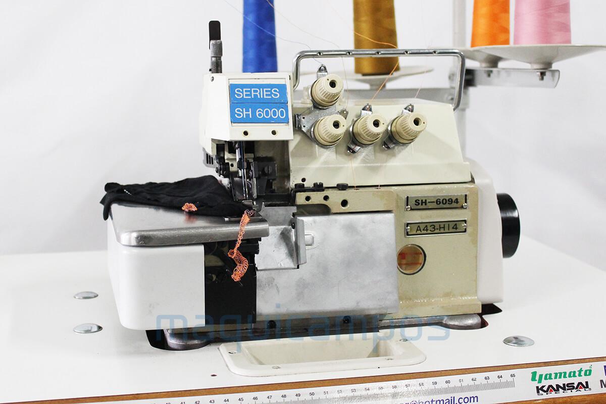 Kingtex SH-6094 Máquina de Costura Corte e Cose [2 Agulhas]