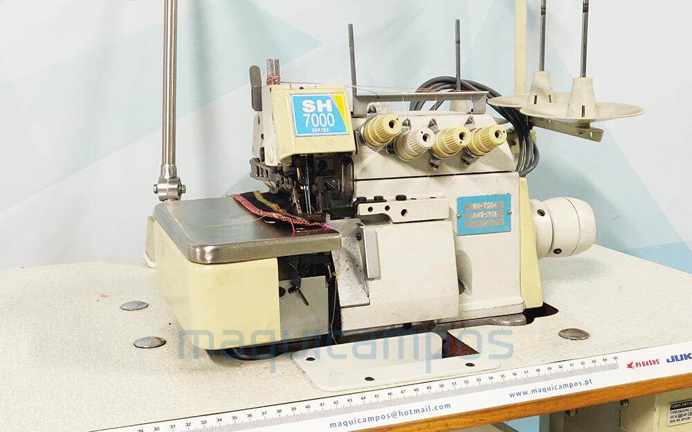 Kingtex SH-7004 Overlock Sewing Machine (2 Needles) - Maquicampos