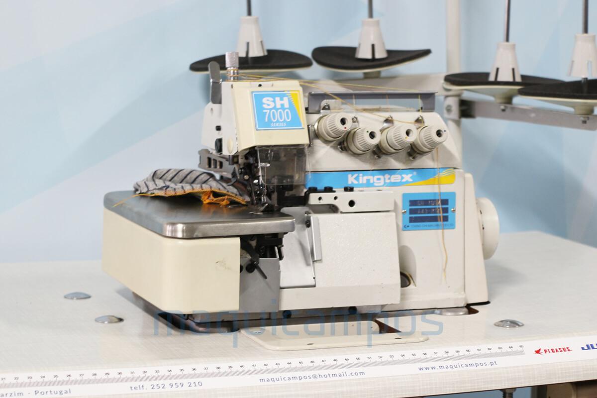 Kingtex SH7004 M&aacute;quina de Coser Overlock 4 Hilos