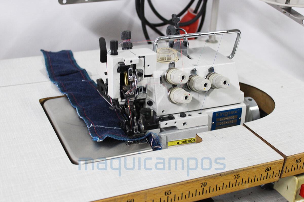Kingtex SHJ-6005 Overlock Sewing Machine [2 Needles]