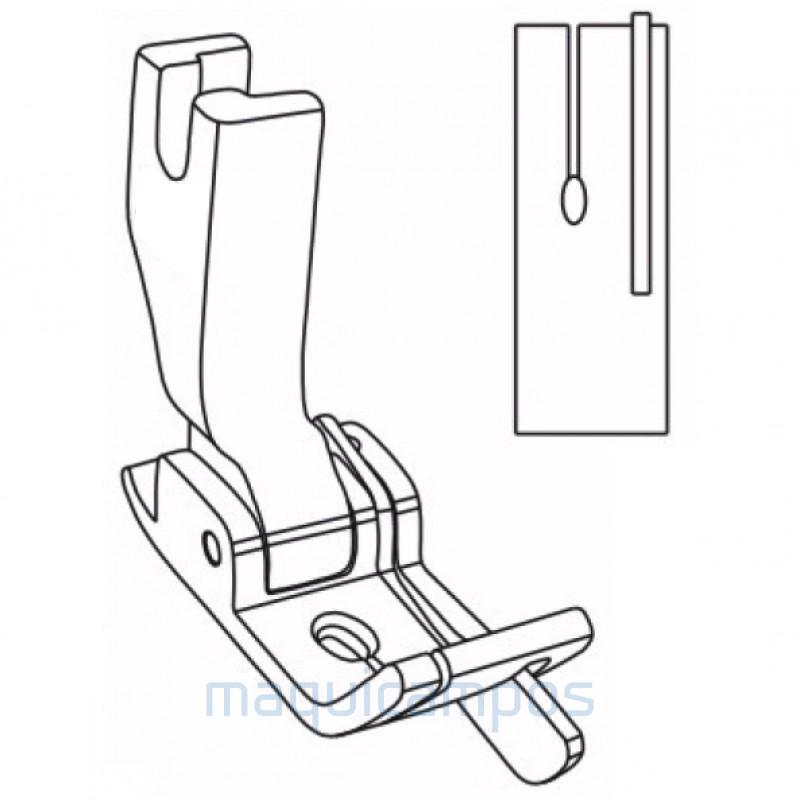 SP-18 3/32 Compensating Right Guide Foot Lockstitch (Thick Fabrics)