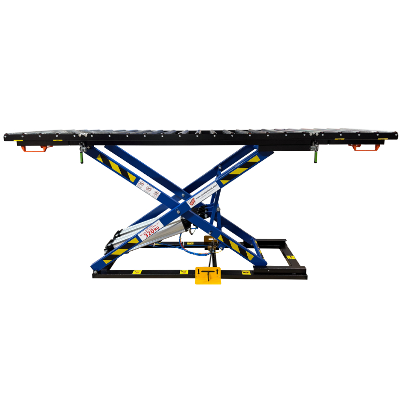 Rexel ST-3 HDK ROL 3000 Mesa Elevat&oacute;ria Pneum&aacute;tica com Rolos