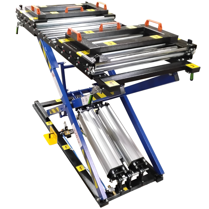 Rexel ST-3 HDK ROL 3000 Mesa Elevat&oacute;ria Pneum&aacute;tica com Rolos