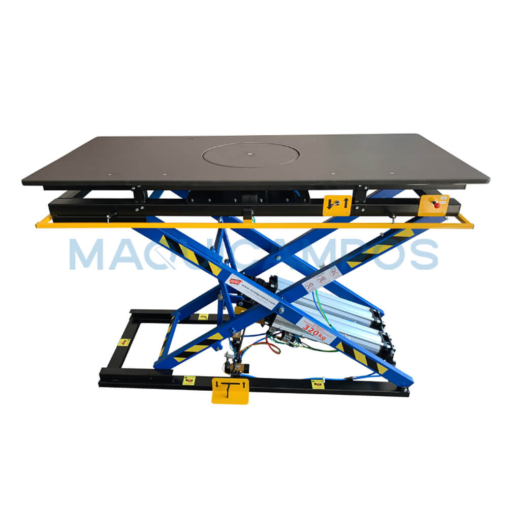 Rexel ST-3/HDKRBC Pneumatic Lifting Table for Upholstery