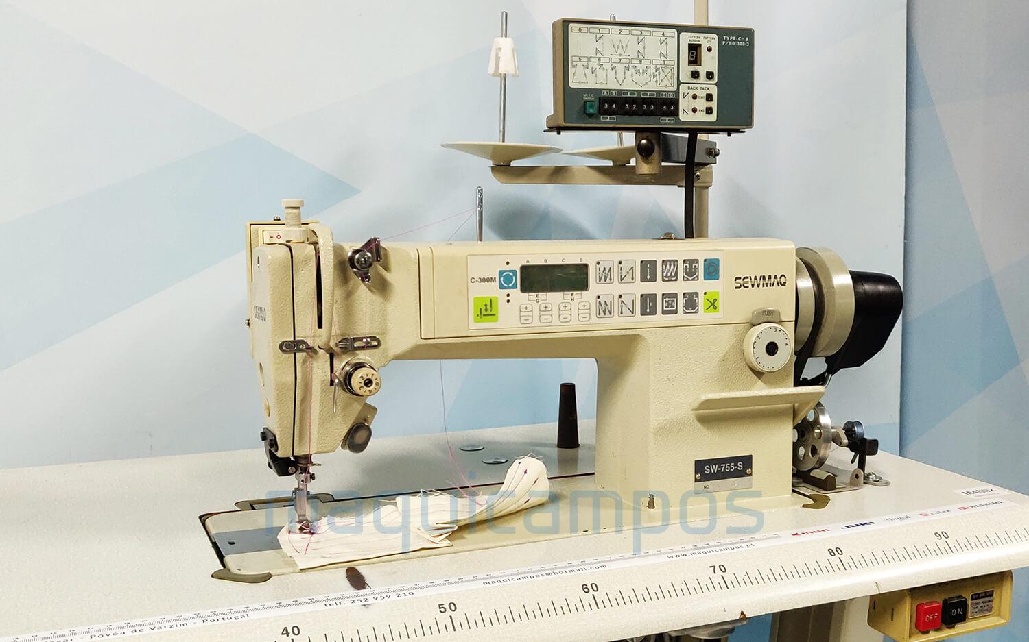 Sewmaq SW-755-S Máquina de Pespunte con Programador