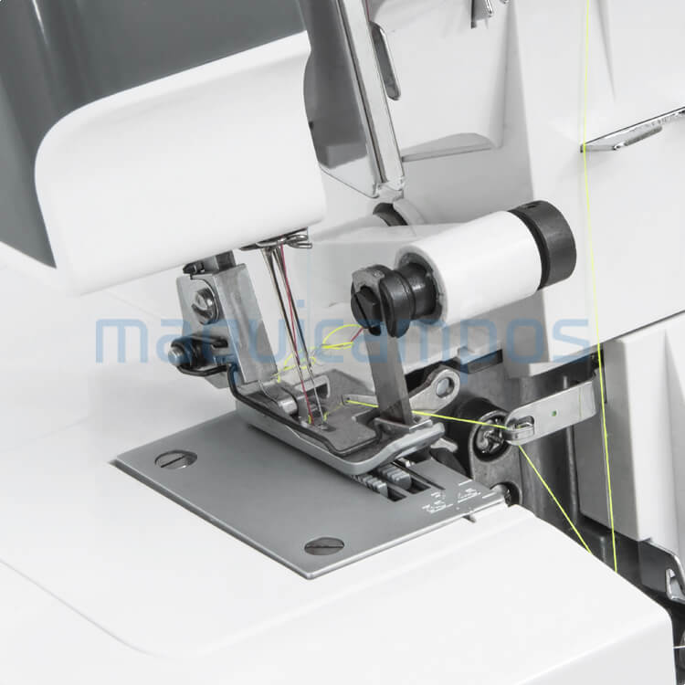 Texi TEGRA 4 Máquina de Costura Corte e Cose de 2, 3, 4 Fios para Todos os Tipos de Tecidos