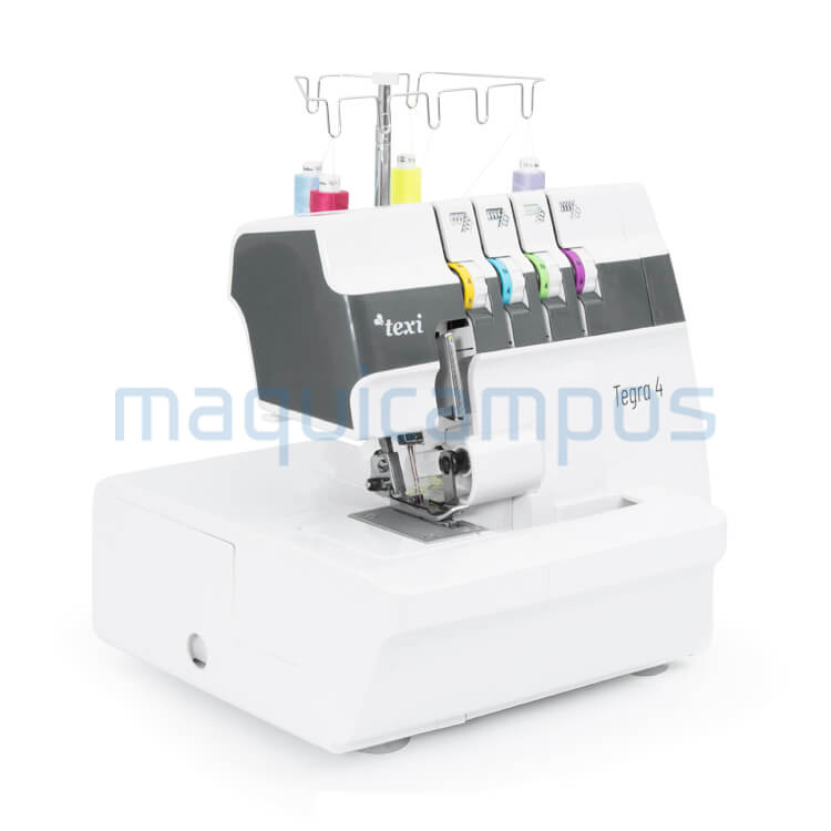 Texi TEGRA 4 2, 3, 4-Thread Overlock Sewing Machine for All Types of Materials