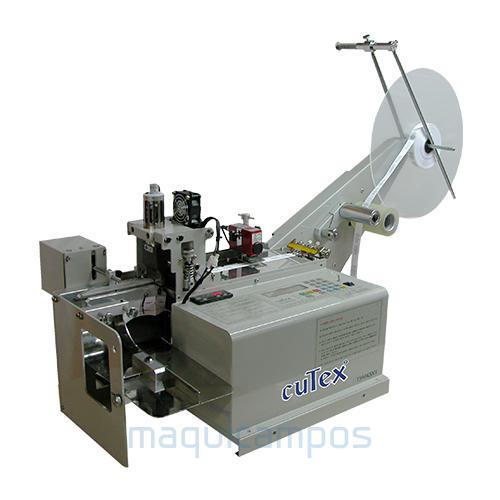 Cutex TUC-40SK2 Ultrasonic Label Cutting Machine with Stacker
