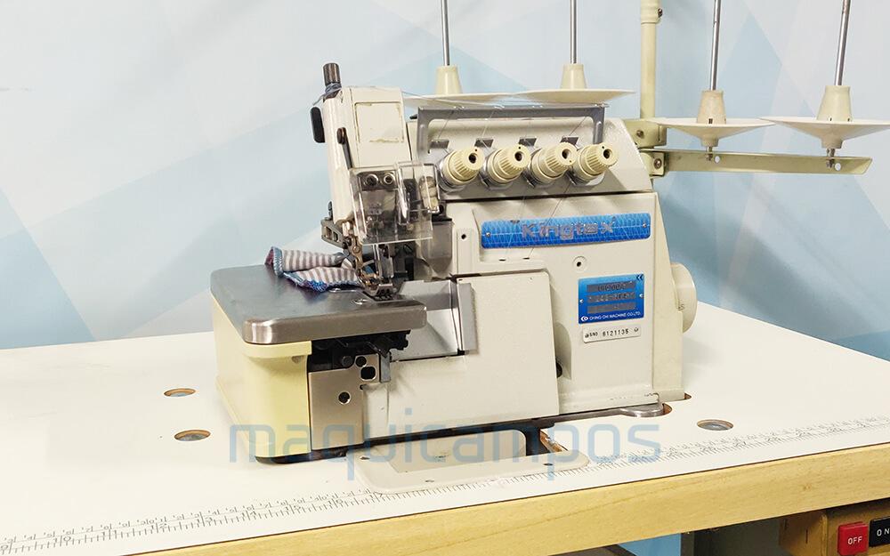 Kingtex UH9004 Overlock Sewing Machine (2 Needles)
