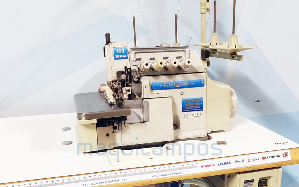 Kingtex UHD9004 Overlock Sewing Machine (2 Needles) with Suction