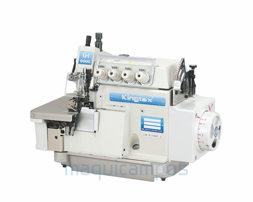 Kingtex UHF9005-353 Máquina de Costura Corte e Cose