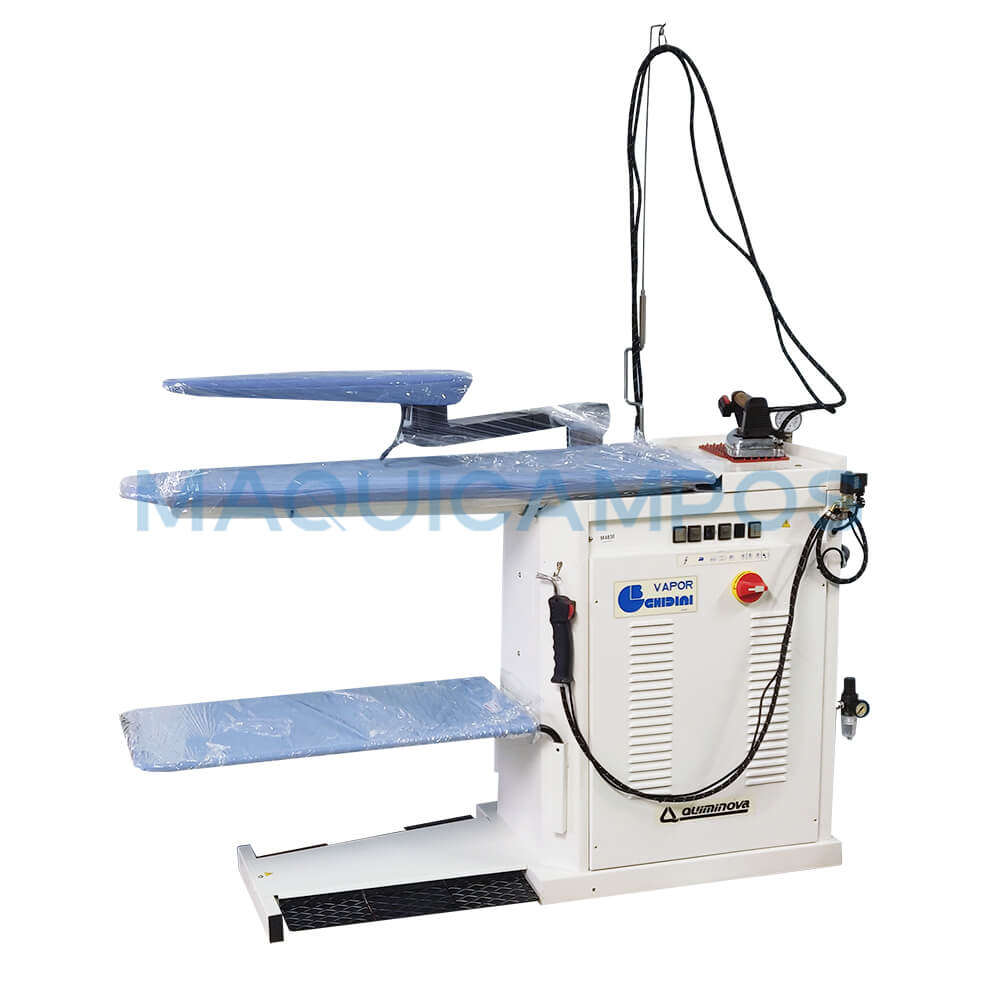 Ghidini VAPOR ES Ironing Table with Arm, Suction and Blowing