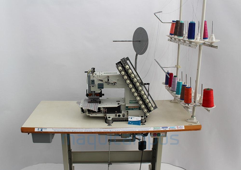 Siruba VC008-12064P M&aacute;quina de Coser de M&uacute;ltiples Agujas
