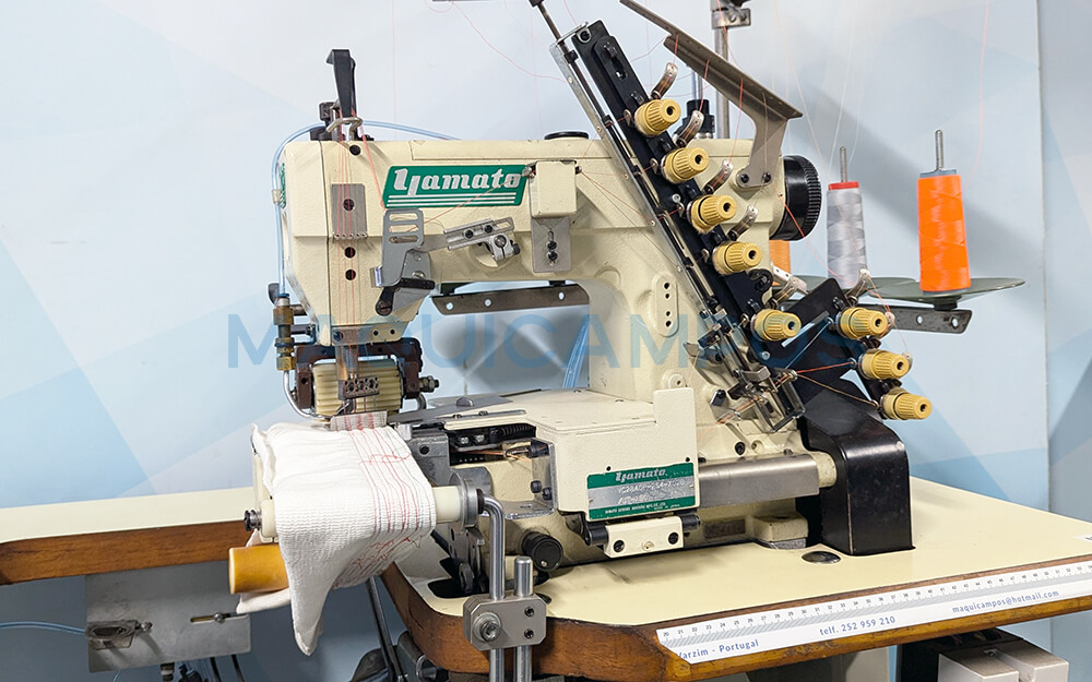 Yamato VC2840P-254-X02B/UT-A50 Interlock Sewing Machine