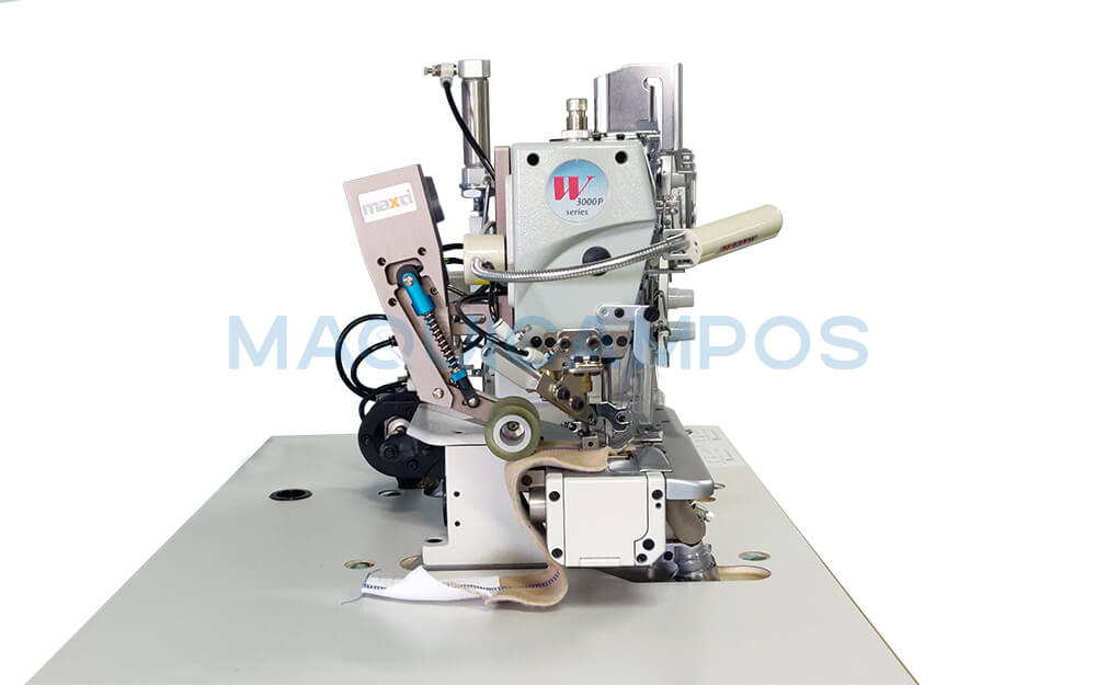 Pegasus W3664P-35BX356CS/UT4M/D332 + Maxti MK-PL Hemming Sewing Machine (Cylinder Bed) with Electronic Puller