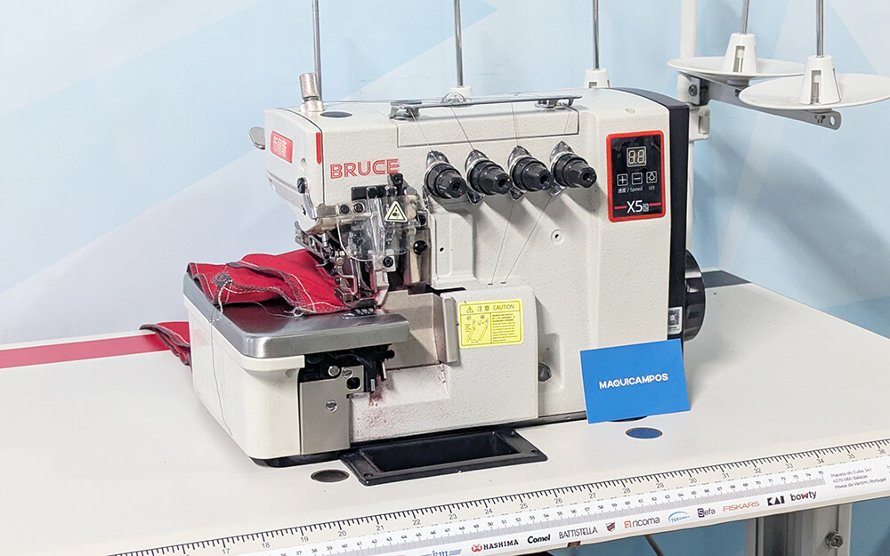 Bruce X5S-5-03/233 M&aacute;quina de Coser Remalladora (2 Agujas)