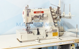 Bruce 562ADI-02BBX356<br>Máquina de Costura de Recobrir (3 Agulhas)