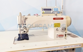 Bruce 9850DYN-4SS<br>Máquina de Costura Ponto Corrido Duplo Arrasto
