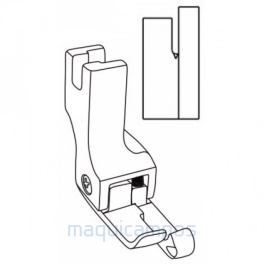 CR 1/2E<br>Compensating Right Foot<br>Lockstitch