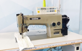 Brother DB2-B791-413<br>Máquina de Costura Ponto Corrido com Programador