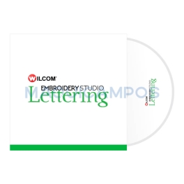 Wilcom EmbStudio Lettering Digital Edition<br>Embroidery Software 