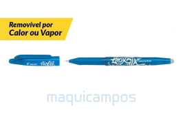 Pilot Frixion Ball<br>Caneta Removível por Calor / Vapor<br>Cor Azul Claro