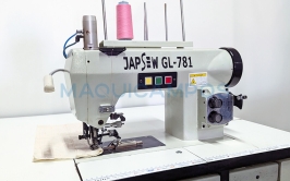 Japsew GL-781<br>Máquina de Ponto Verdadeiro Pic-Pic Manual