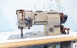 Mitsubishi LT2-240<br>Needle Feed Lockstitch Sewing Machine (2 Needles)