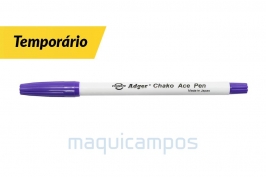Chako Ace<br>Rotulador Temporal / Removible por Agua<br>Color Púrpura