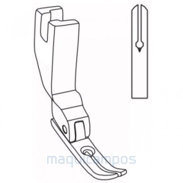 MCF363<br>Anti-Static Zipper Presser Foot<br>Lockstitch