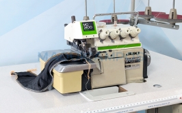 Juki MO-2412<br>Máquina de Costura Corte e Cose (2 Agulhas)